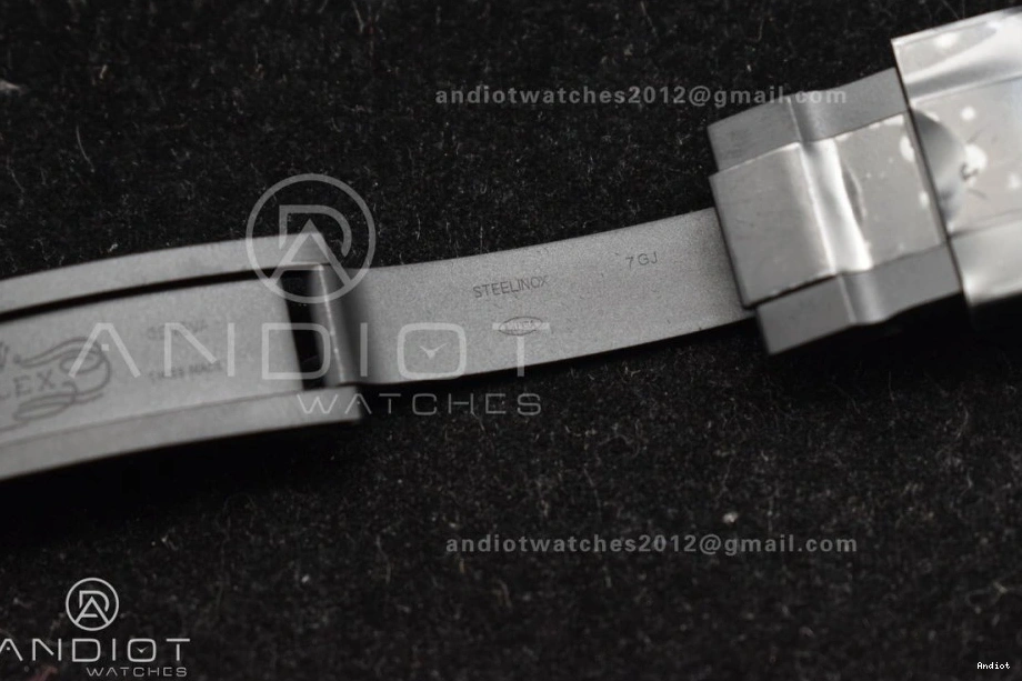 Sandblasted DIW Bracelet Dial Best Edition DLC on VS3135 Blue Submariner VSF 1:1 DLC Black 0117